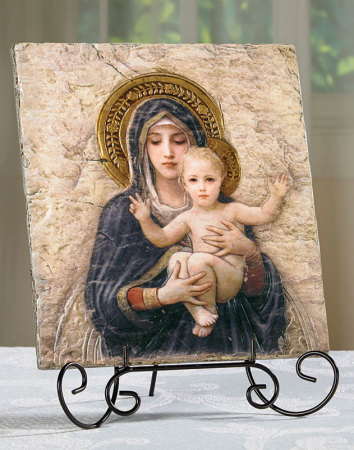 Bougereau Madonna Tile