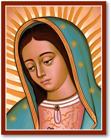 Face of Guadalupe Icon