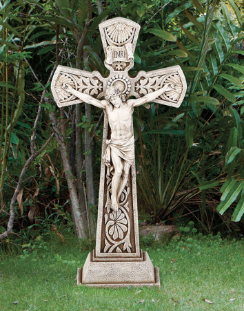 Garden Crucifix