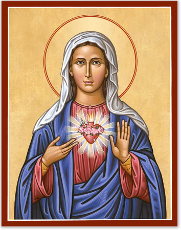 Immaculate Heart Icon