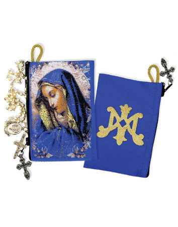 Madonna Rosary Pouches - set of 6