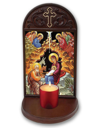 Nativity Icon Home Shrine
