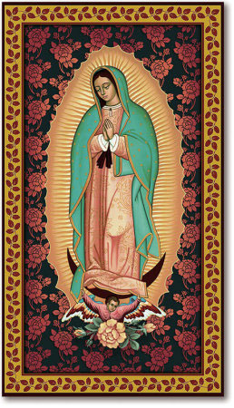 Ornamental Guadalupe Plaque