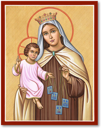 Our Lady of Mt. Carmel Icon
