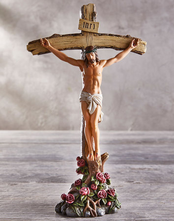 Roses Crucifix