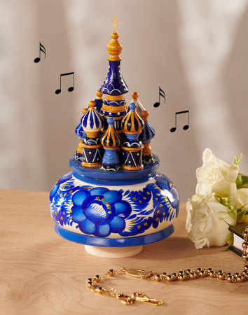 Saint Basil Musical Figurine