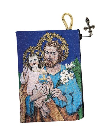 Saint Joseph Rosary Pouches - set of 6