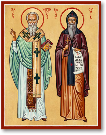 St Cyril & Methodius Icon