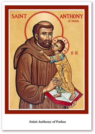 St. Anthony of Padua Holy Cards