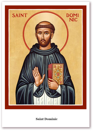St. Dominic Holy Cards