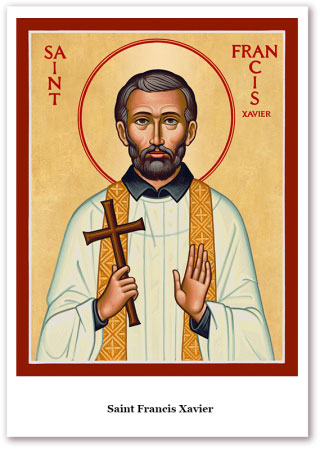 St. Francis Xavier Holy Cards