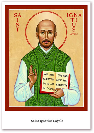 St. Ignatius Loyola Holy Cards