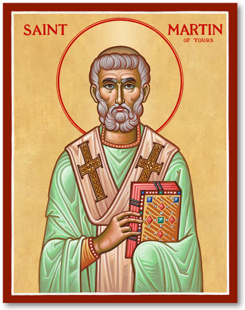 St. Martin of Tours Icon