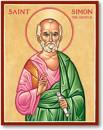 St Simon the Zealot Icon