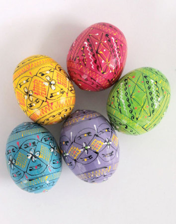 Ukrainian Easter Eggs Set