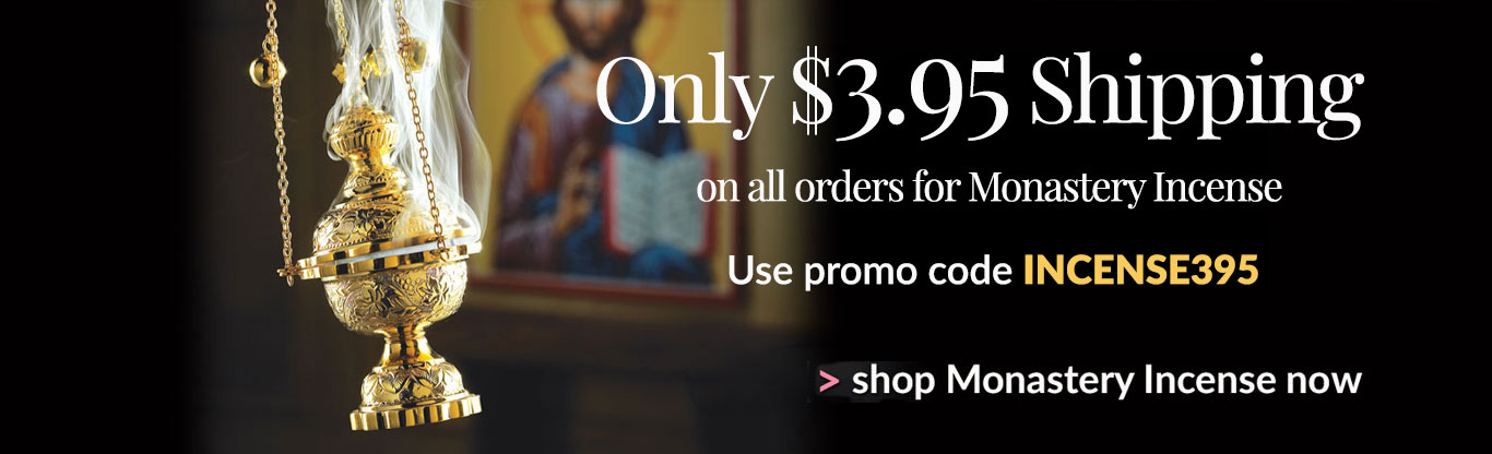 $3.95 Shipping for Monastery Incense