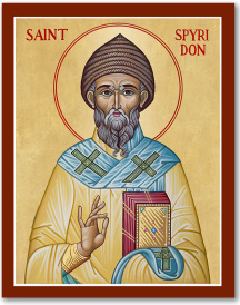 Saint Spyridon Icon
