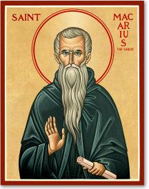 Saint Macarius the Great Icon