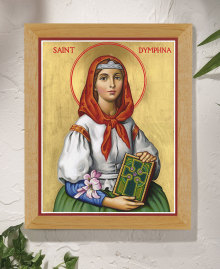St. Dymphna Original Icon 14