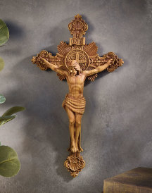 Saint Benedict Wall Crucifix