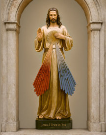 Divine Mercy Cathedral Size Statue