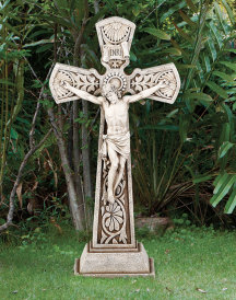 Garden Crucifix
