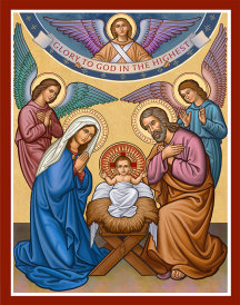 Glory to God icon