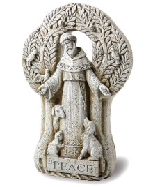 Saint Francis Indoor-Outdoor Wall Plaque