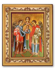 Synaxis of the Angels Framed Icon