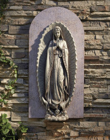 Guadalupe Garden Wall Plaque
