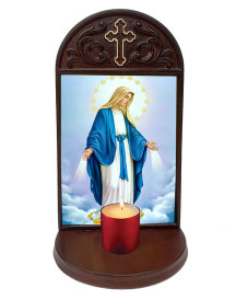 Our Lady of Grace Wooden Home Shrine
