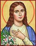 Saint Maria Goretti, Icon of Purity