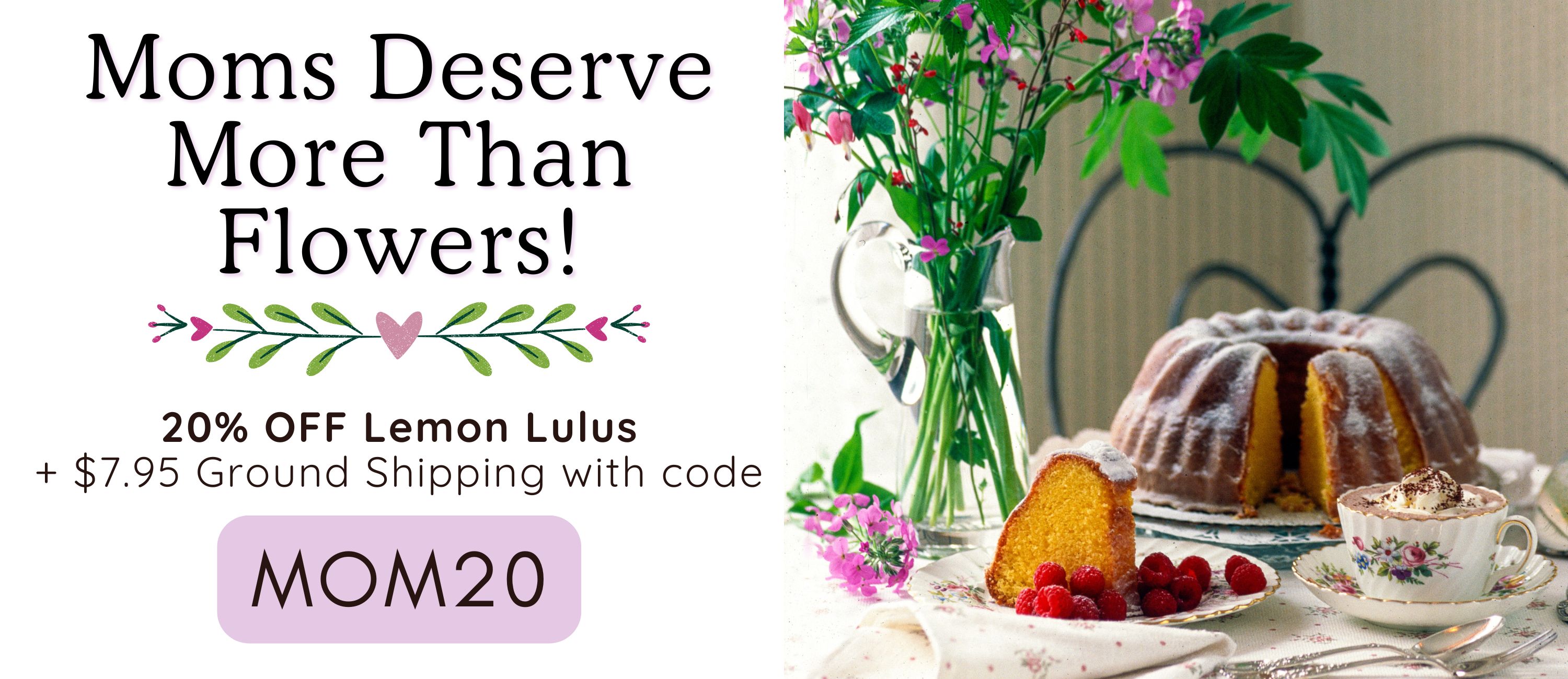 20% off Lemon Lulus with code MOM20