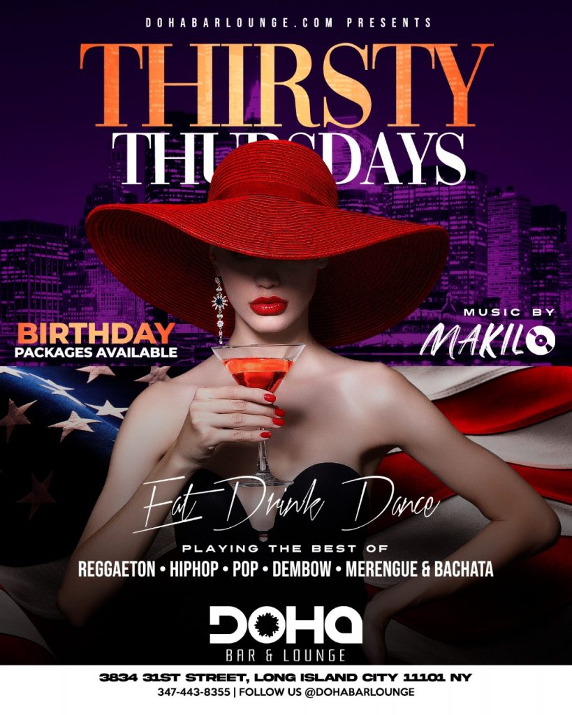 Best Thursday Night Party in Long Island City, NYC Mts Productions