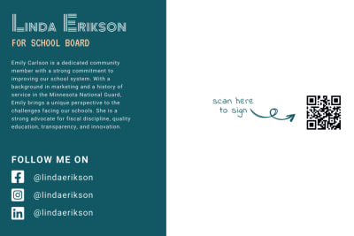 School Board Campaign  qxwq0zzvo2  Side 2 Image