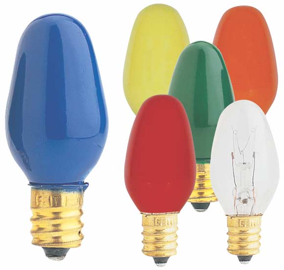 Christmas Light Bulbs 7W National Hospitality