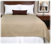 Cathedral Square  Reversible Pinsonic Quilted Coverlets
