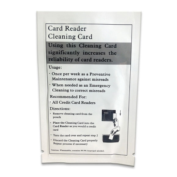 Key Card Lock Cleaning Card