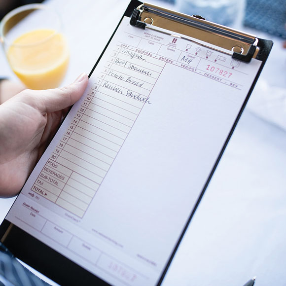 1Part Guest Checks National Hospitality