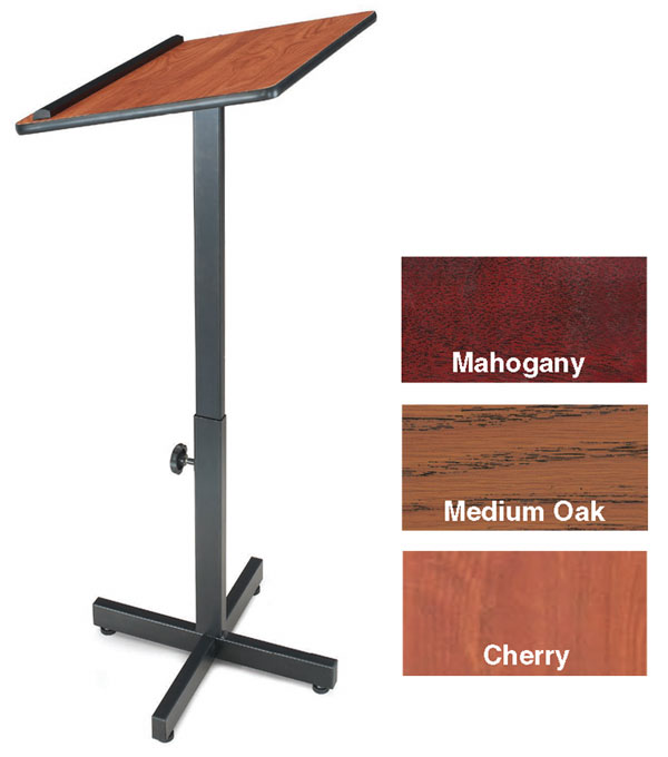 Adjustable Height Portable Presentation Lectern