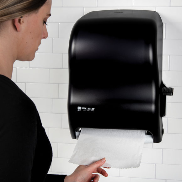San Jamar® Classic Lever Roll Towel Dispenser National Hospitality