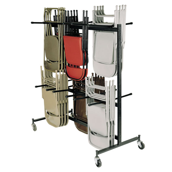 84 Chair Dolly, Folding Chairs National Hospitality Supply