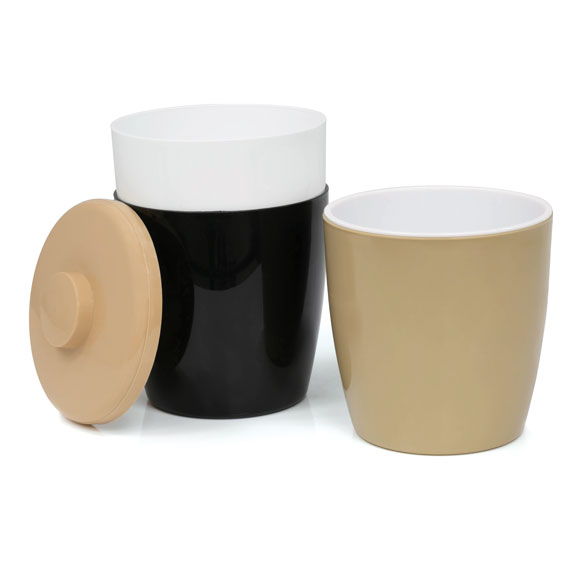 3 qt. Round Ice Buckets National Hospitality