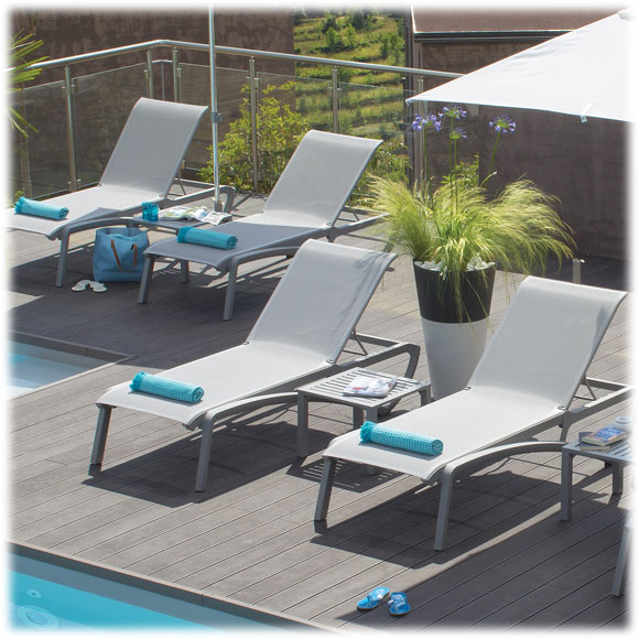 Grosfillex Sunset Chaise National Hospitality