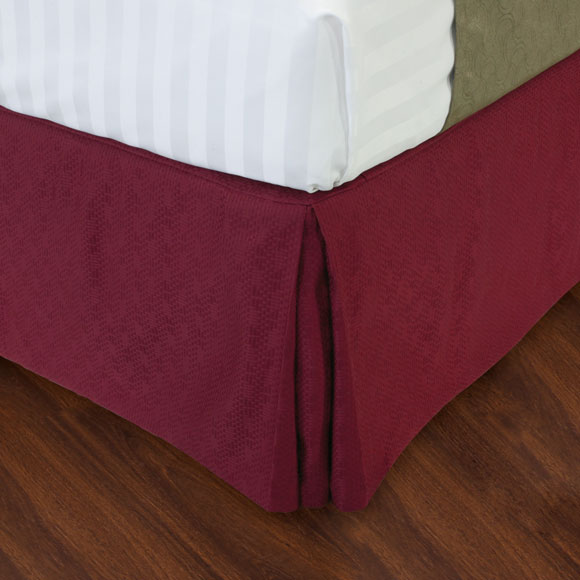 Jacquard Bed Skirts 100 Polyester National Hospitality