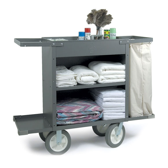 AllMetal Housekeeping Cart, Housekeeping / Maid's Carts National