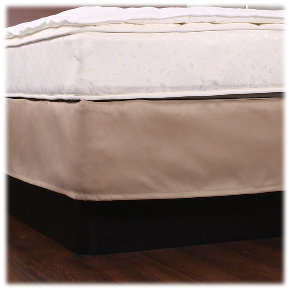 LodgMate Shantung Style Box Spring Cover National Hospitality