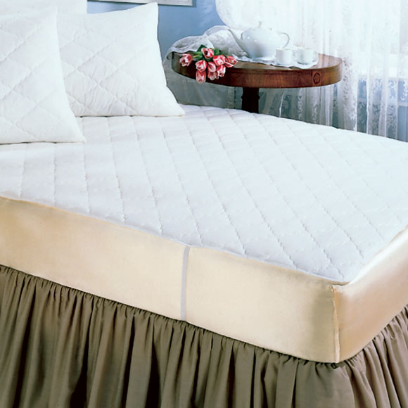 Quilted Mattress Pads; Flat Style, Mattress Covers & Pads National