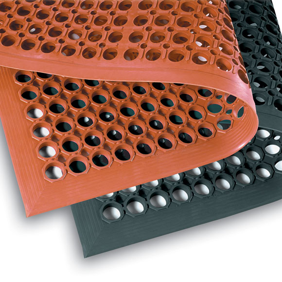 AntiFatigue Rubber 3'x5' Floor Mats