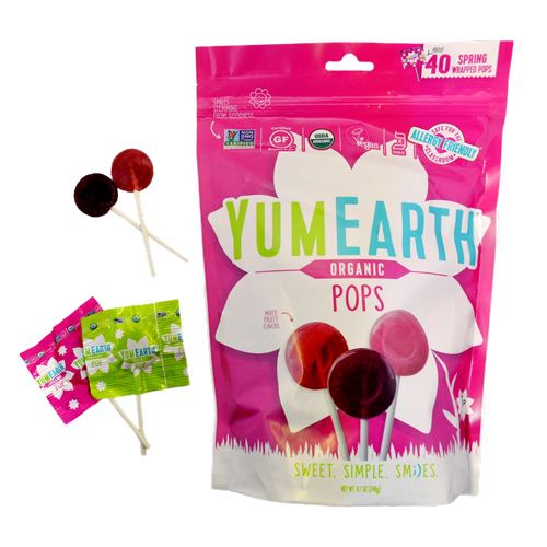 YumEarth Organic Spring Lollipops * 40 PC